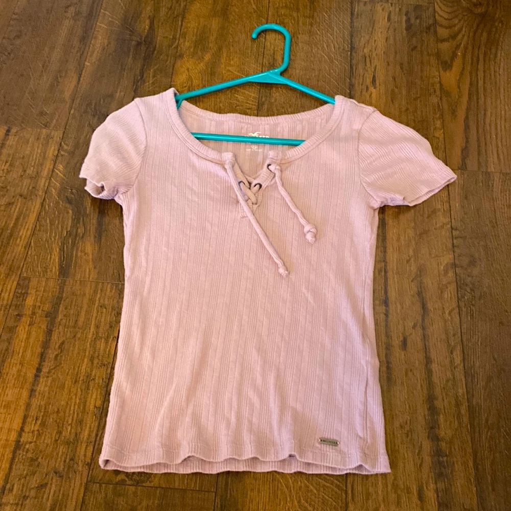 Lavender Hollister T-shirt